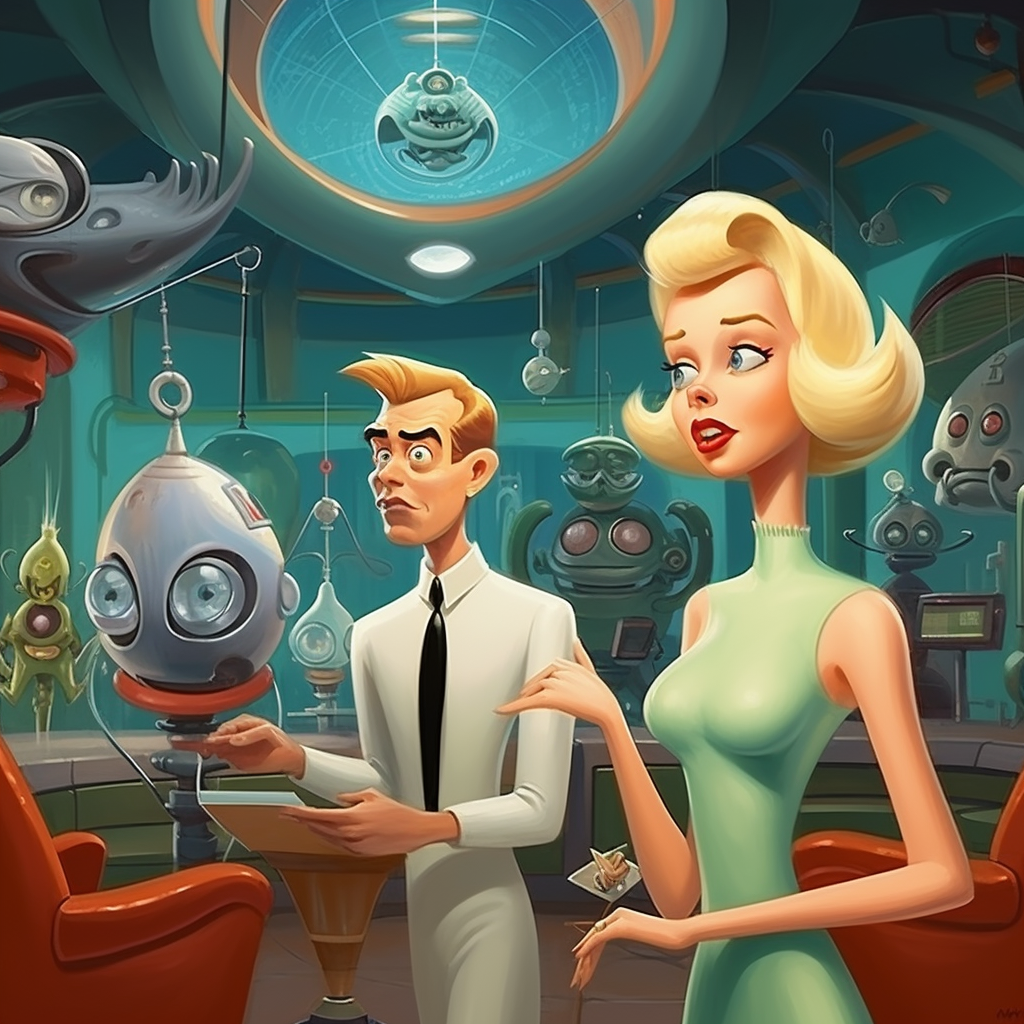 Adam Adamowicz meeting the Jetsons