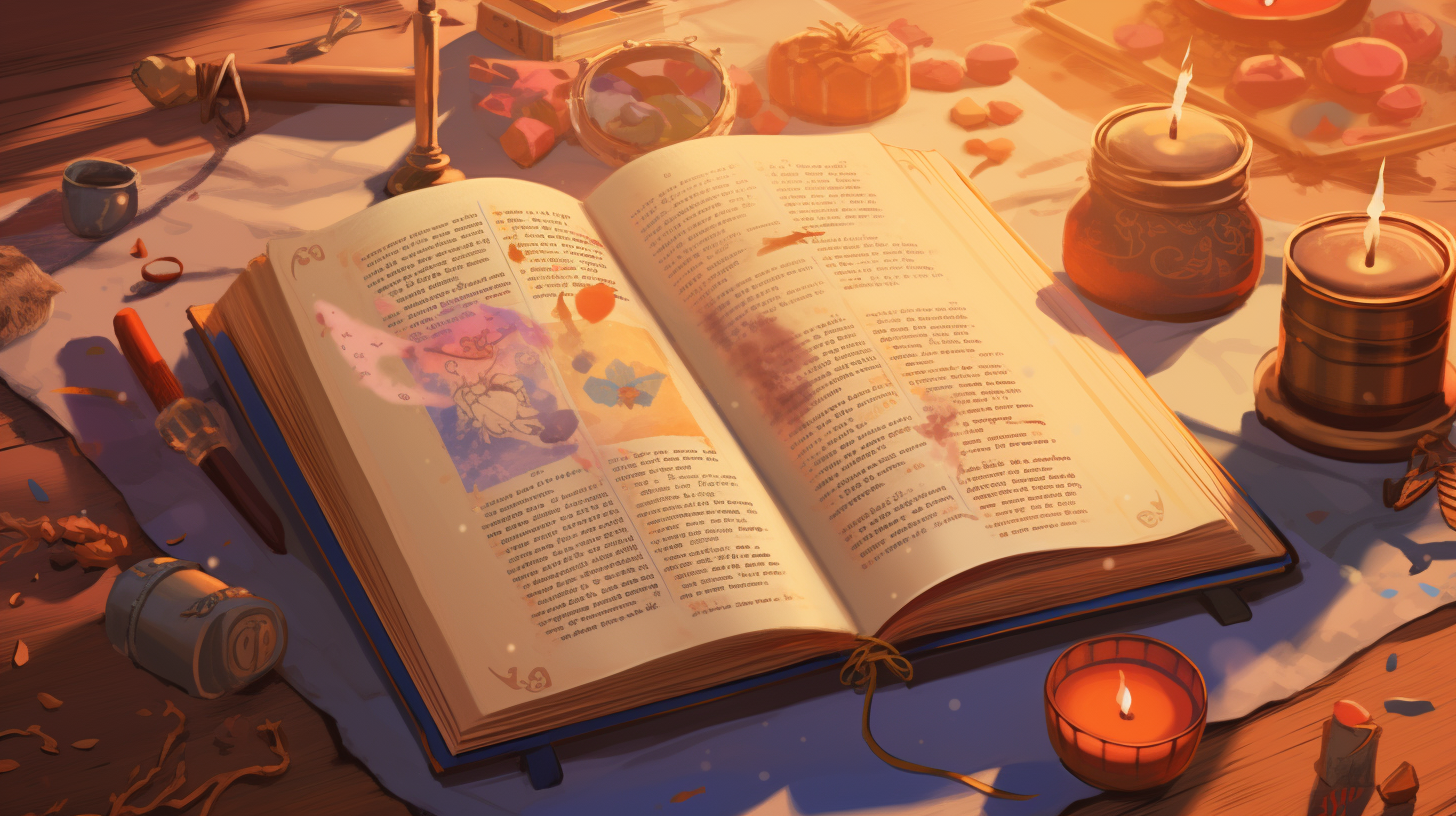 Dreamy book cover illustration with pastel tones