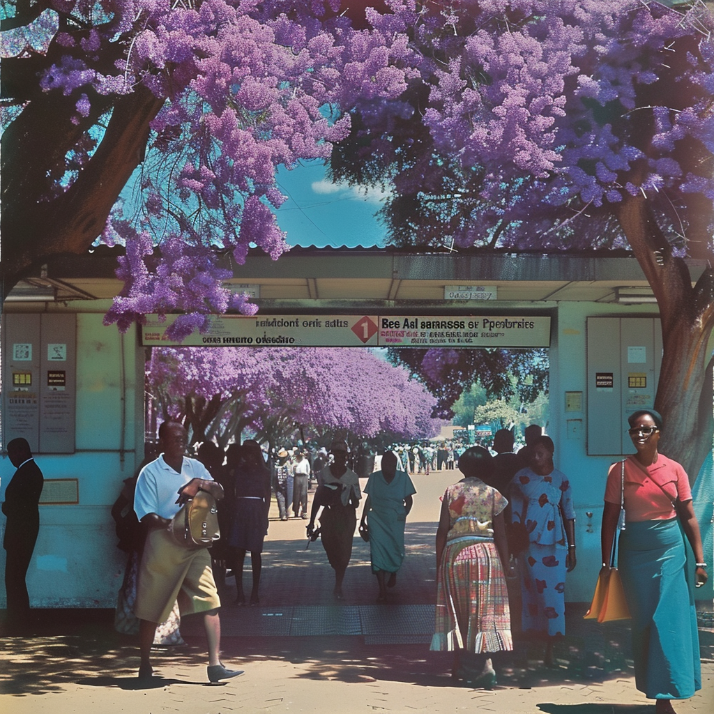 Africa Unity Square Subway Poster