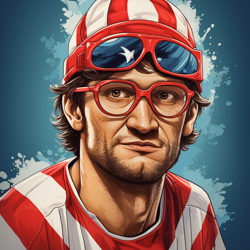 Alexander Ovechkin as Waldo Cartoon Character