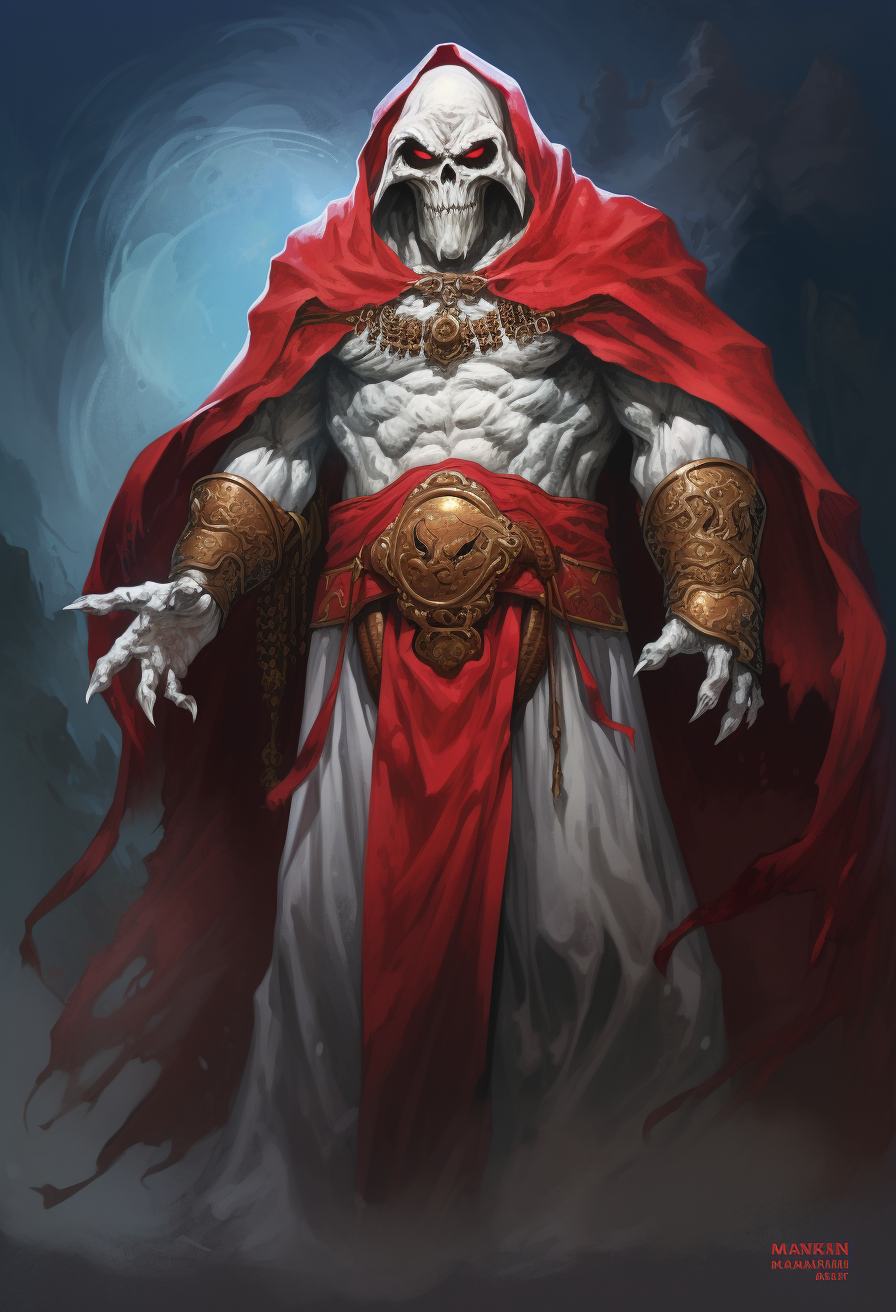 Ancient Mumm-Ra Thundercats Painting