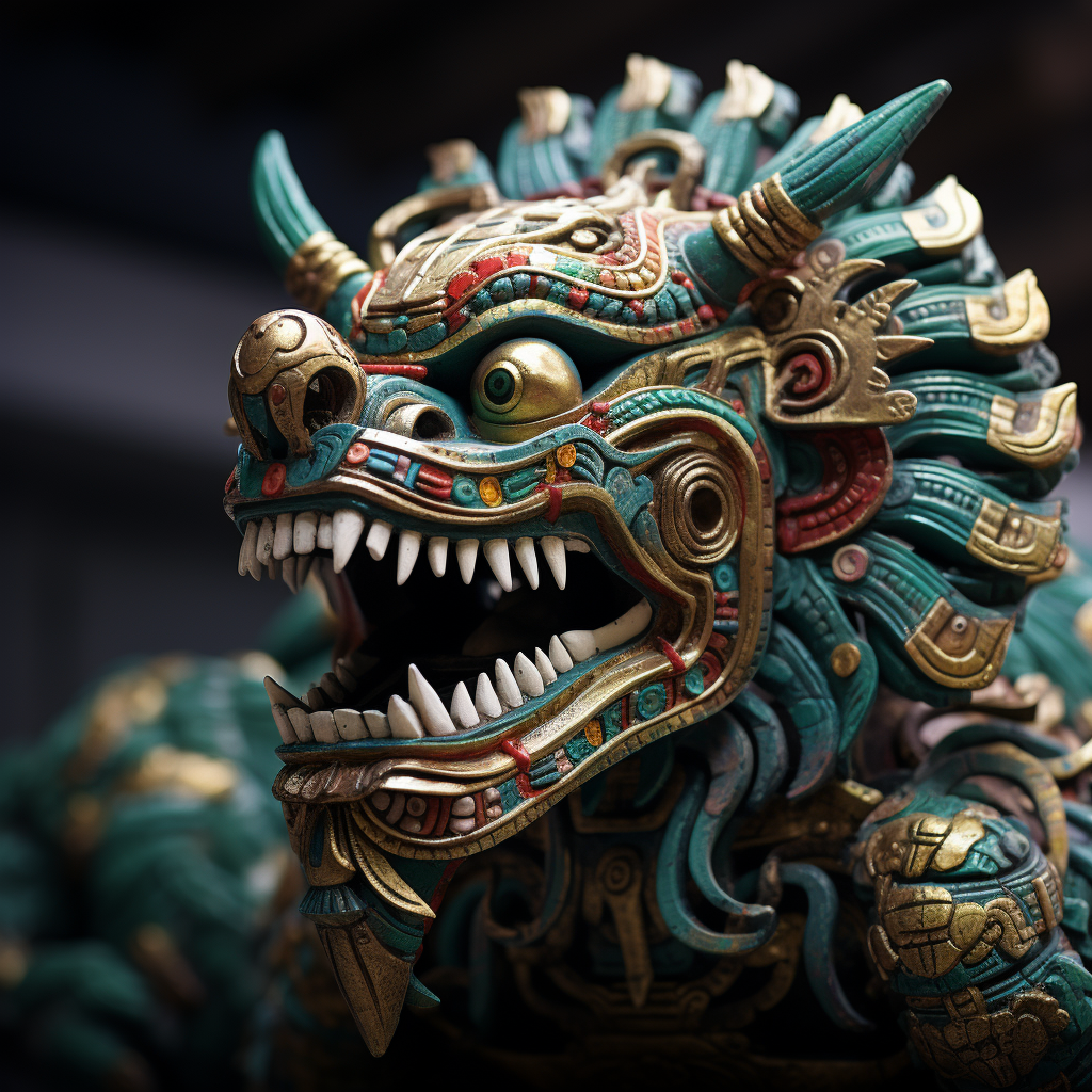 Hyperrealistic Ancient Aztec Image