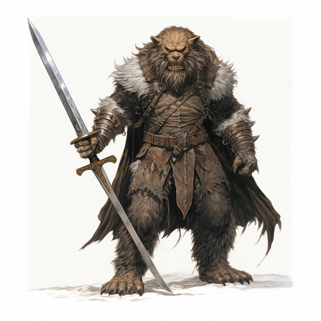 Detailed Dark Fantasy RPG Creature