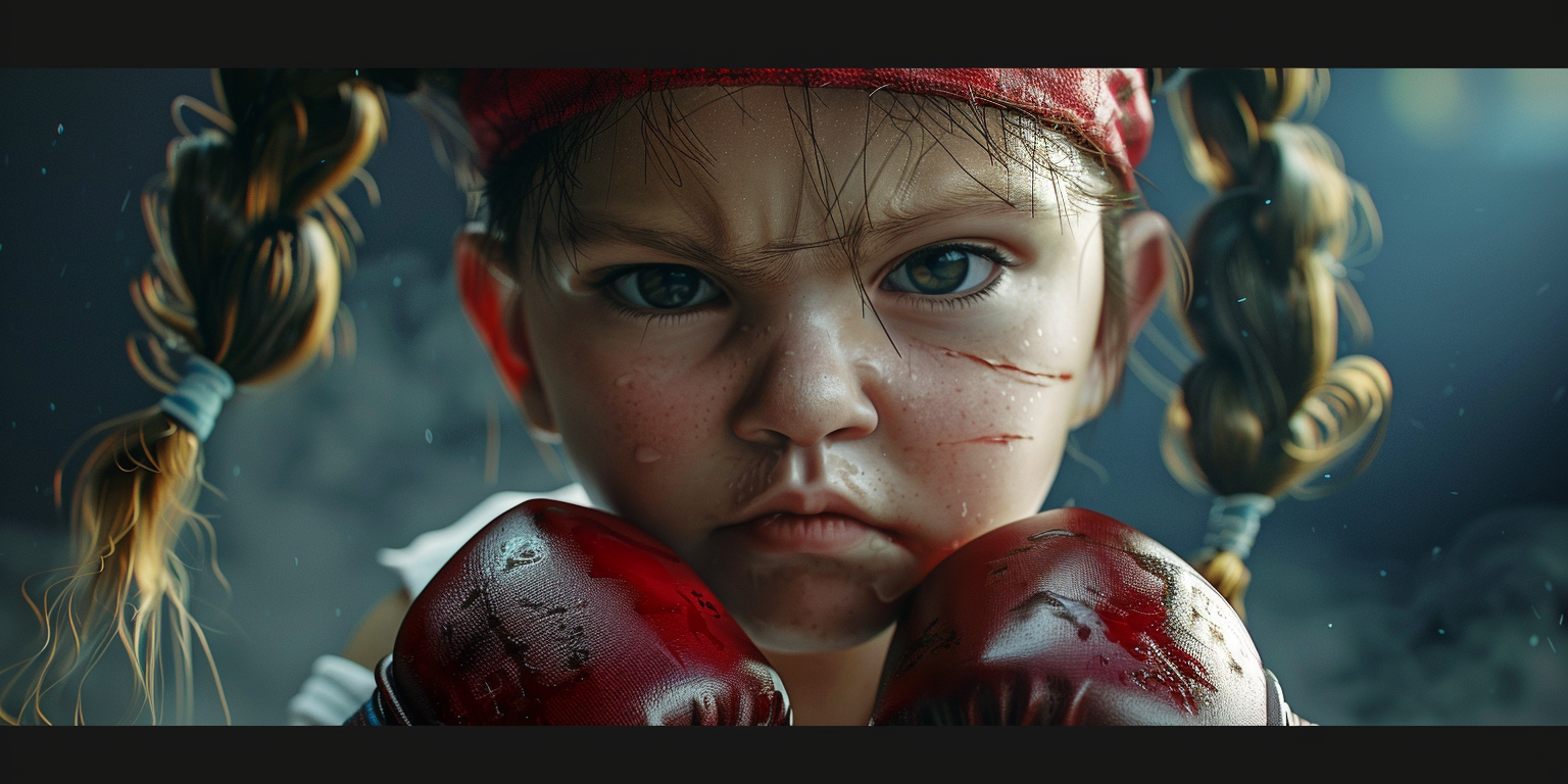 Baby Vega Street Fighter Character Portrait