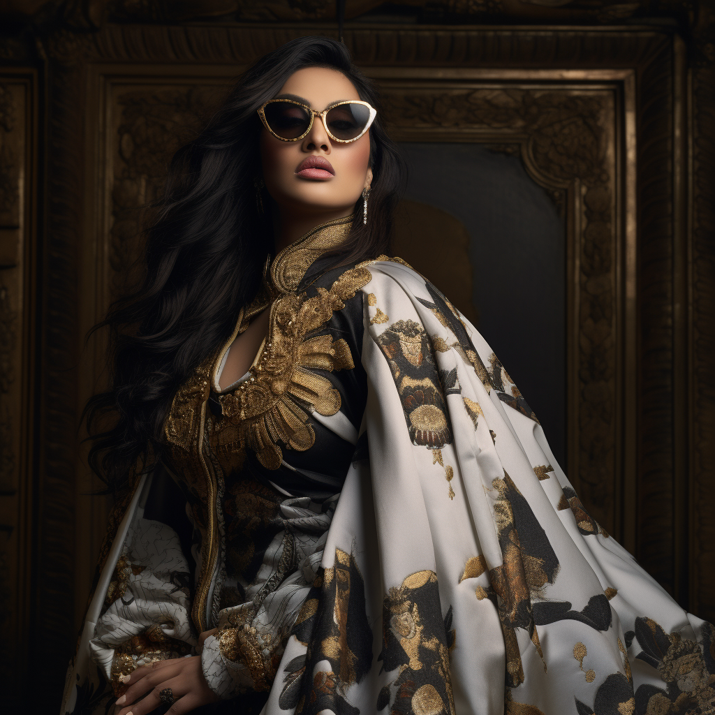 Bappi Lahiri in Vogue Editorial, Fashion Icon