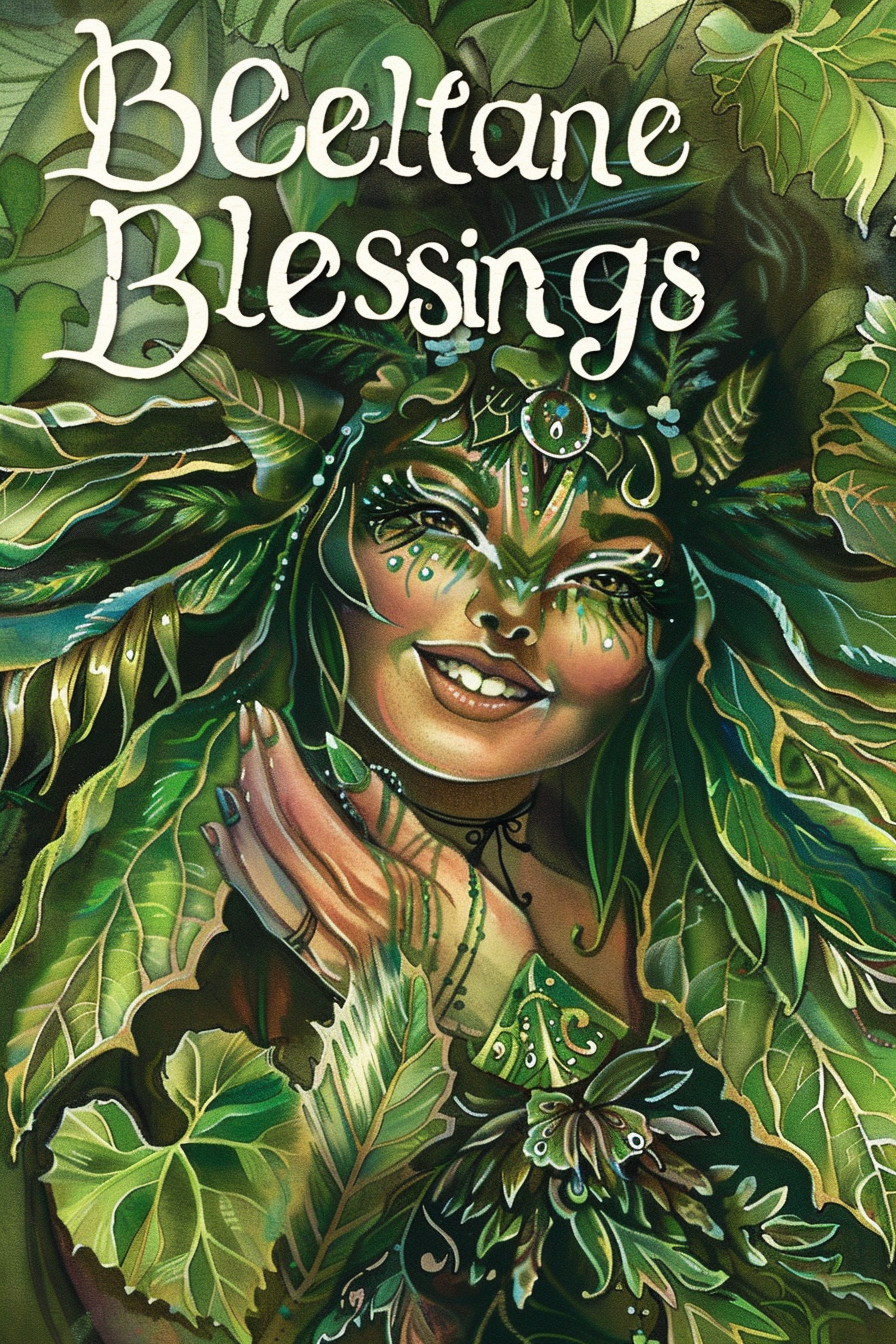 Beltane Blessings Greeting Cards