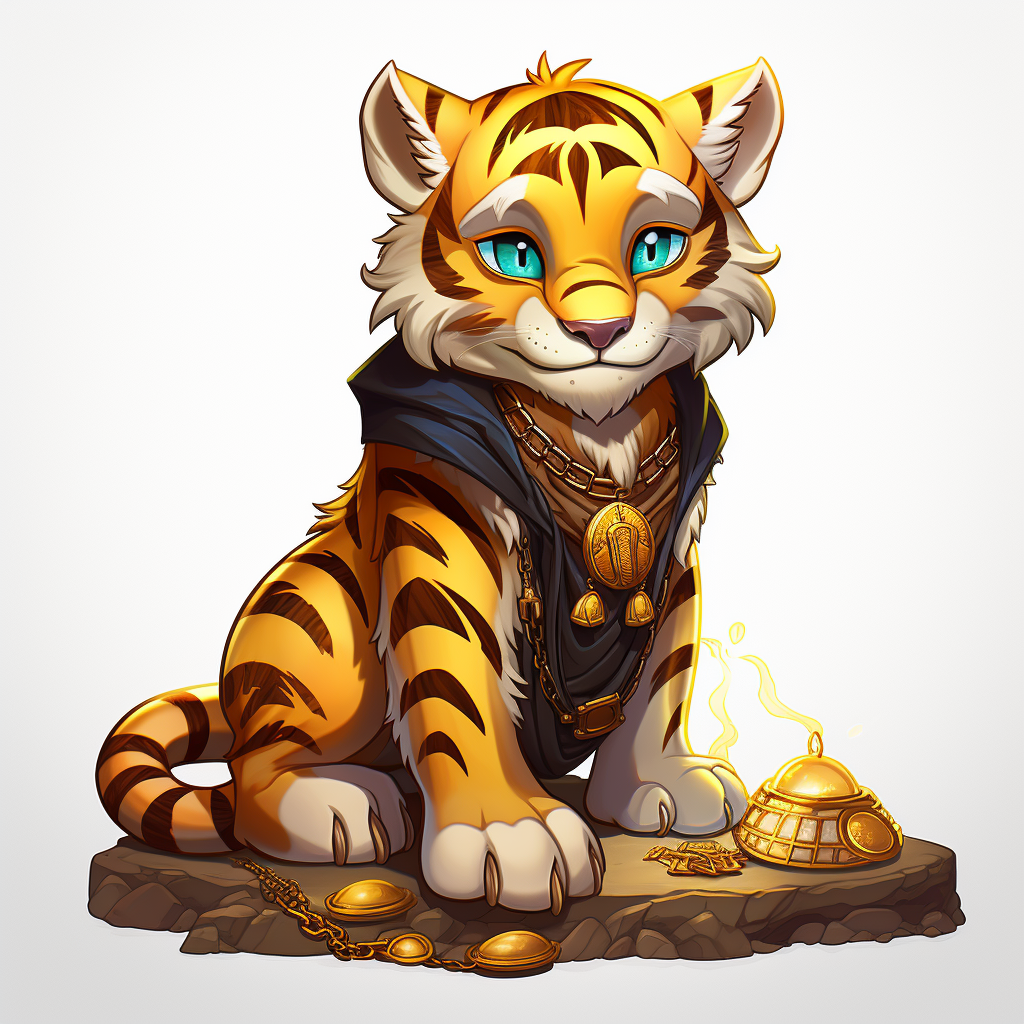 Bengal Tiger character concept art