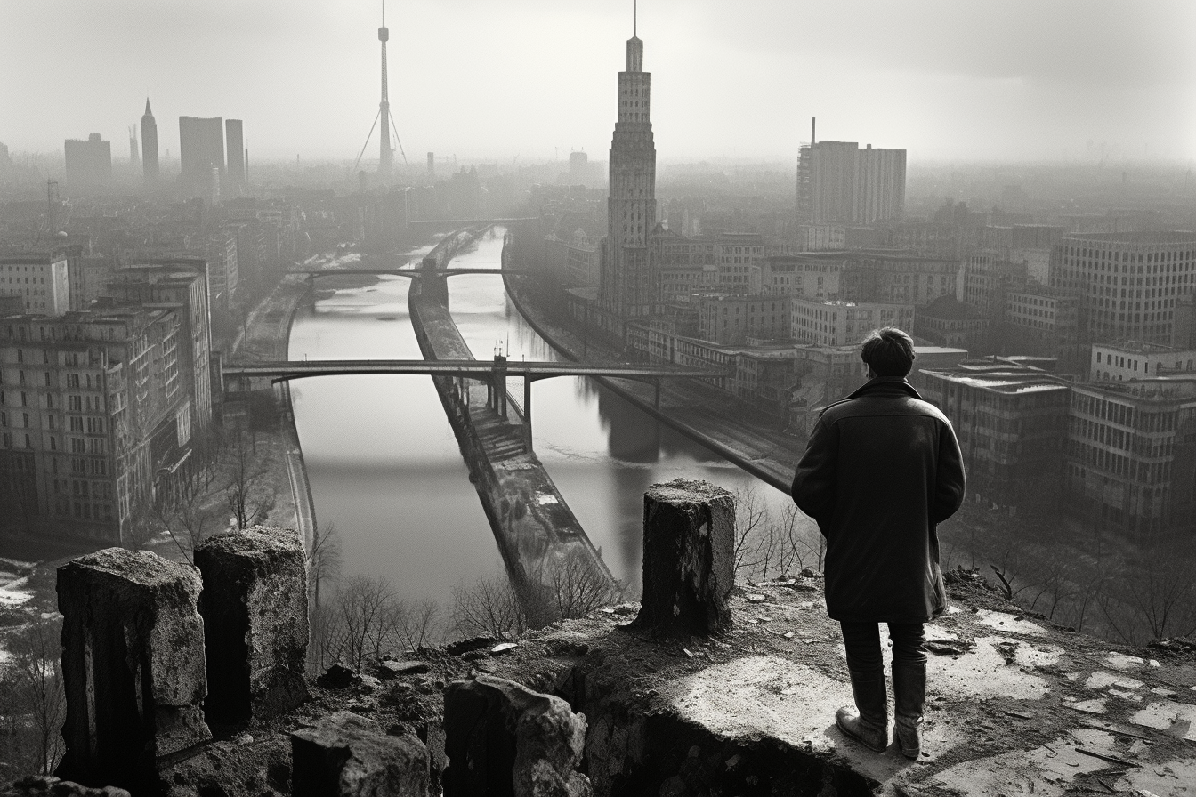 Captivating Berlin 90s Photography