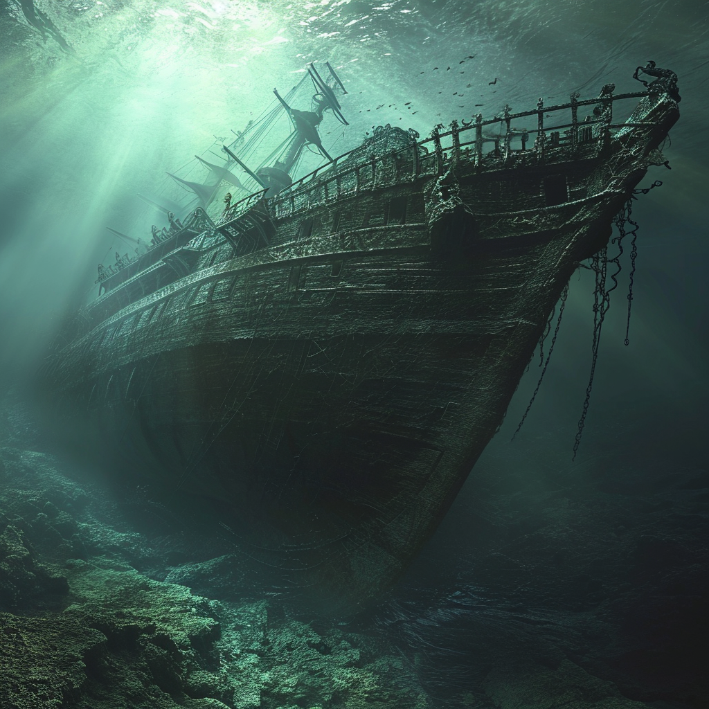 Biblical shipwrecks photo