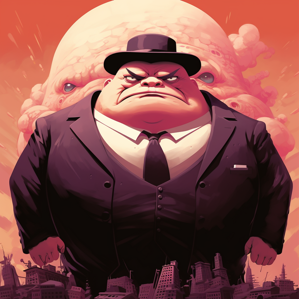 Big Blob Mobster Villain Image