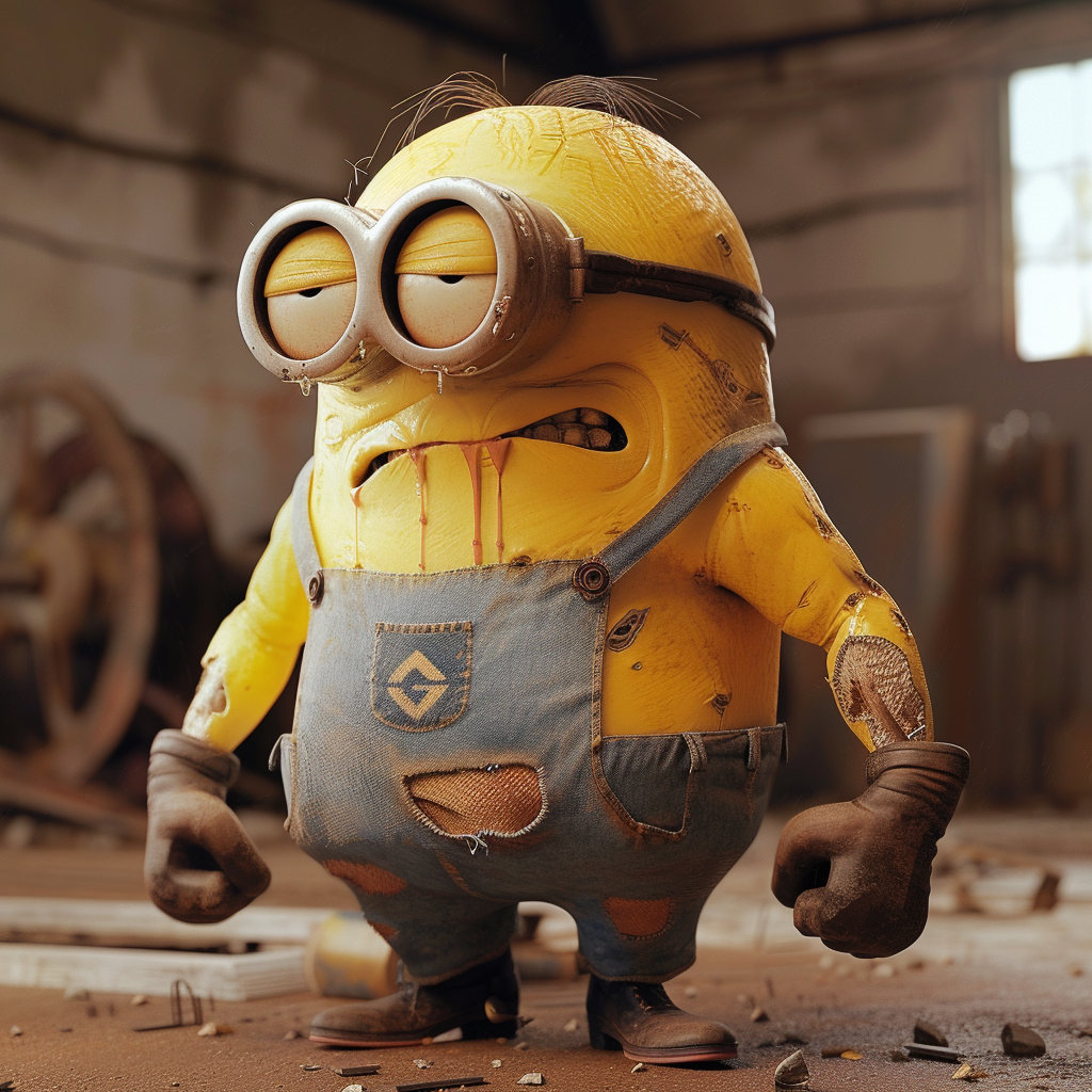 Big Muscular Angry Dangerous Minion