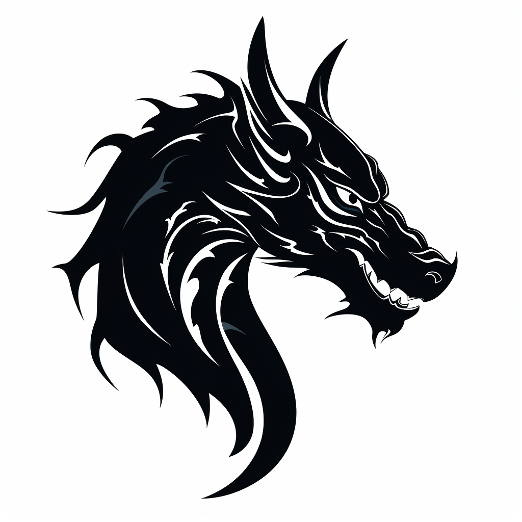 Black Dragon Silhouette