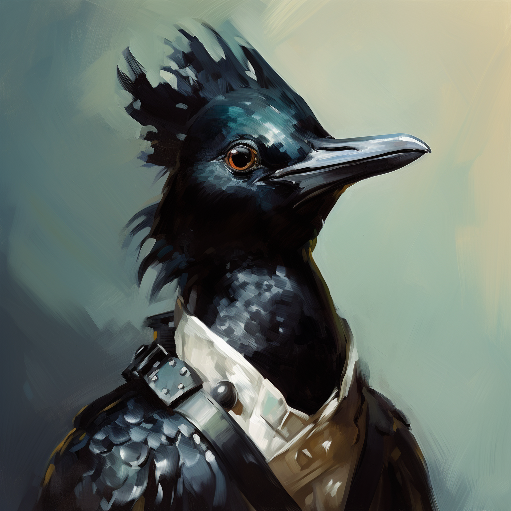 Black Guillemot DnD Pet