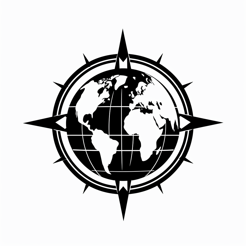 1920s logo globe expedition company