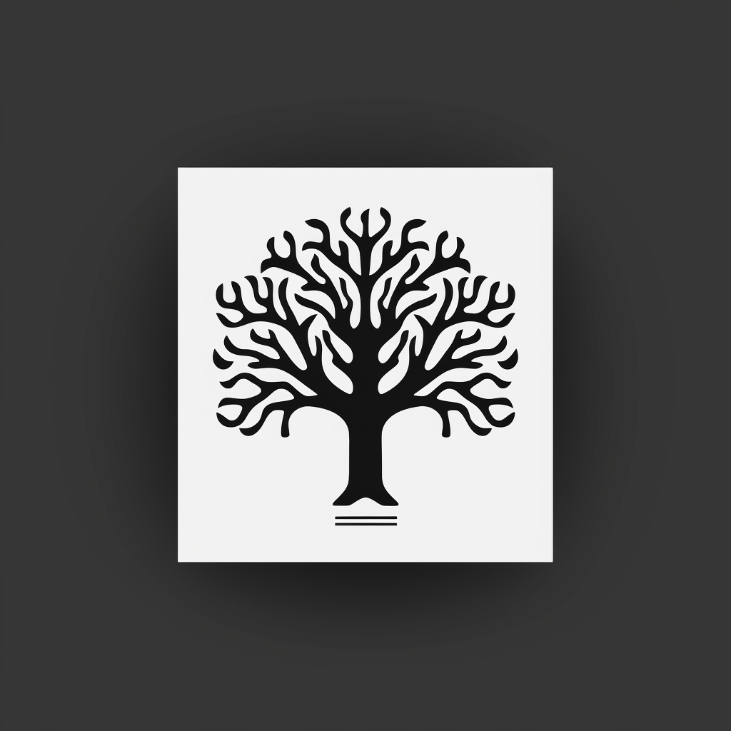 Logo blending tree and brain