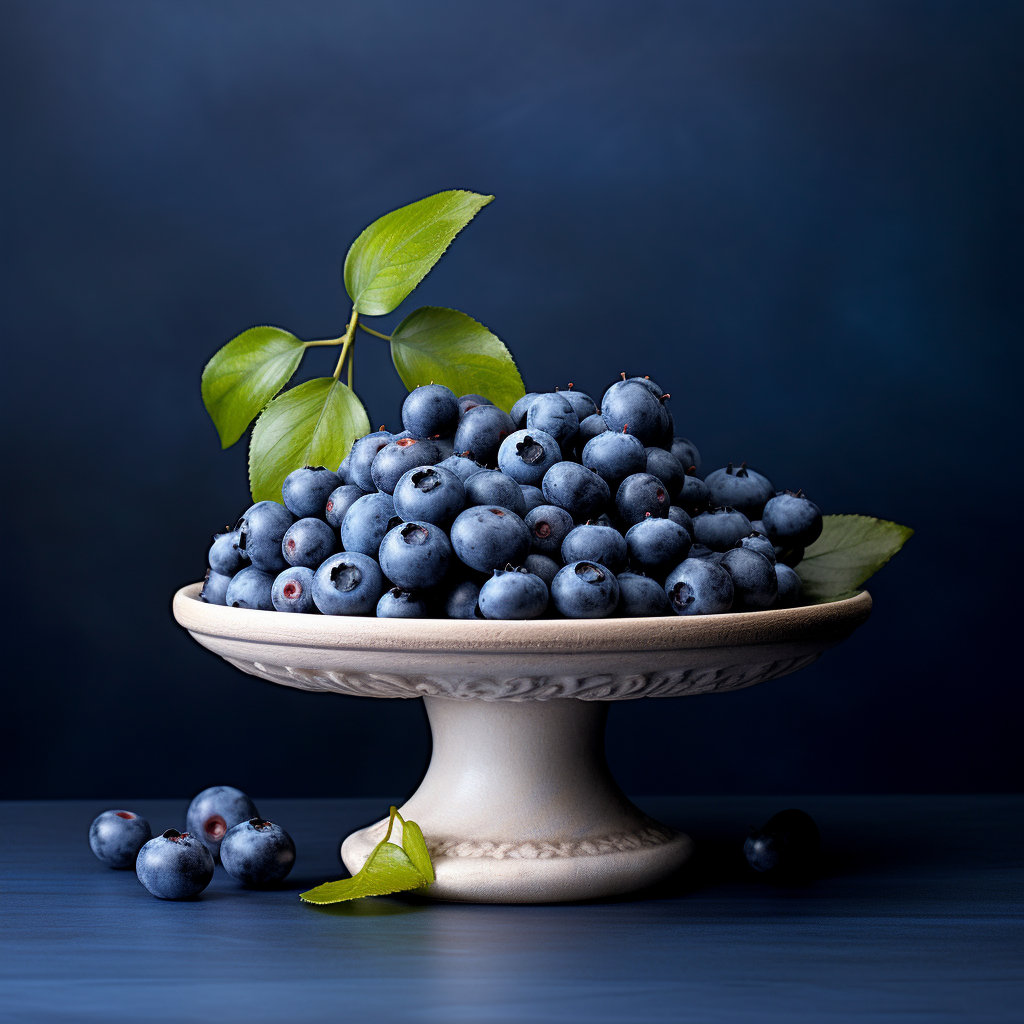 Blueberries for product composition