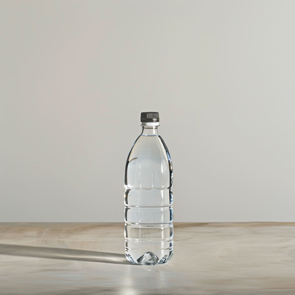 Bottle of refreshing hydrating water