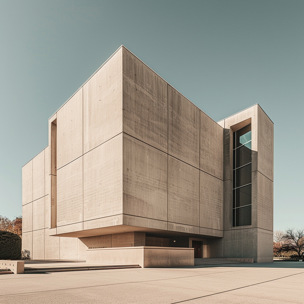 Brutalism Texas Limestone Louis Khan