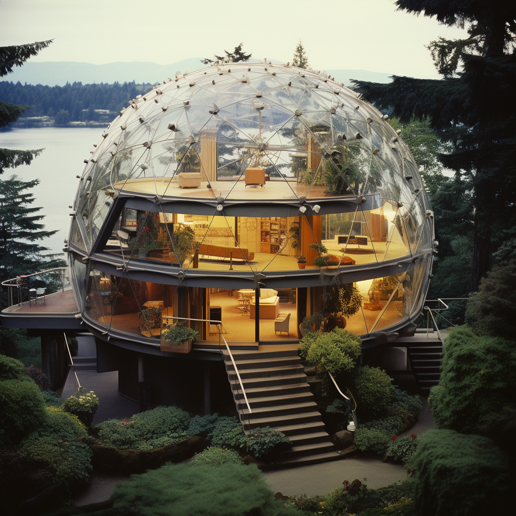 Unique Buckminster Fuller House Design