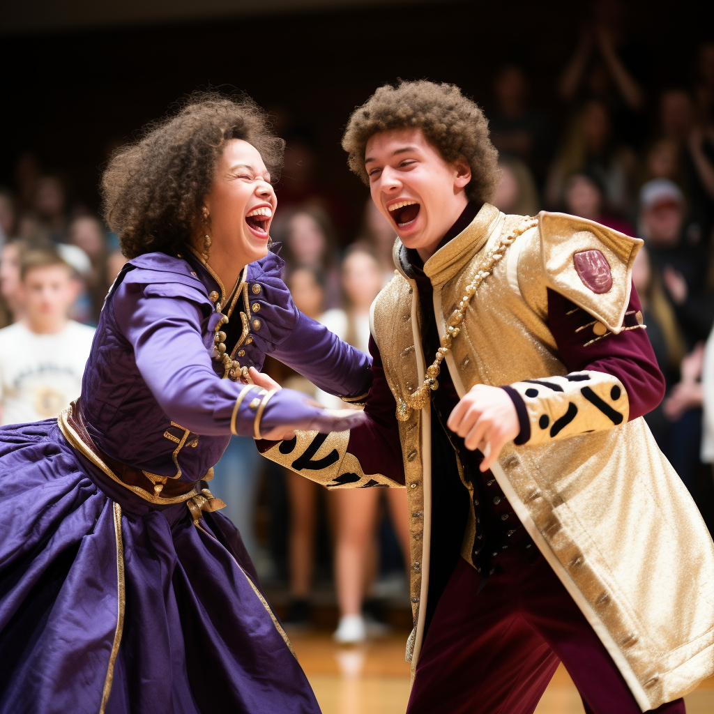 Cade Cunningham as Prince defeating Scottie Barnes