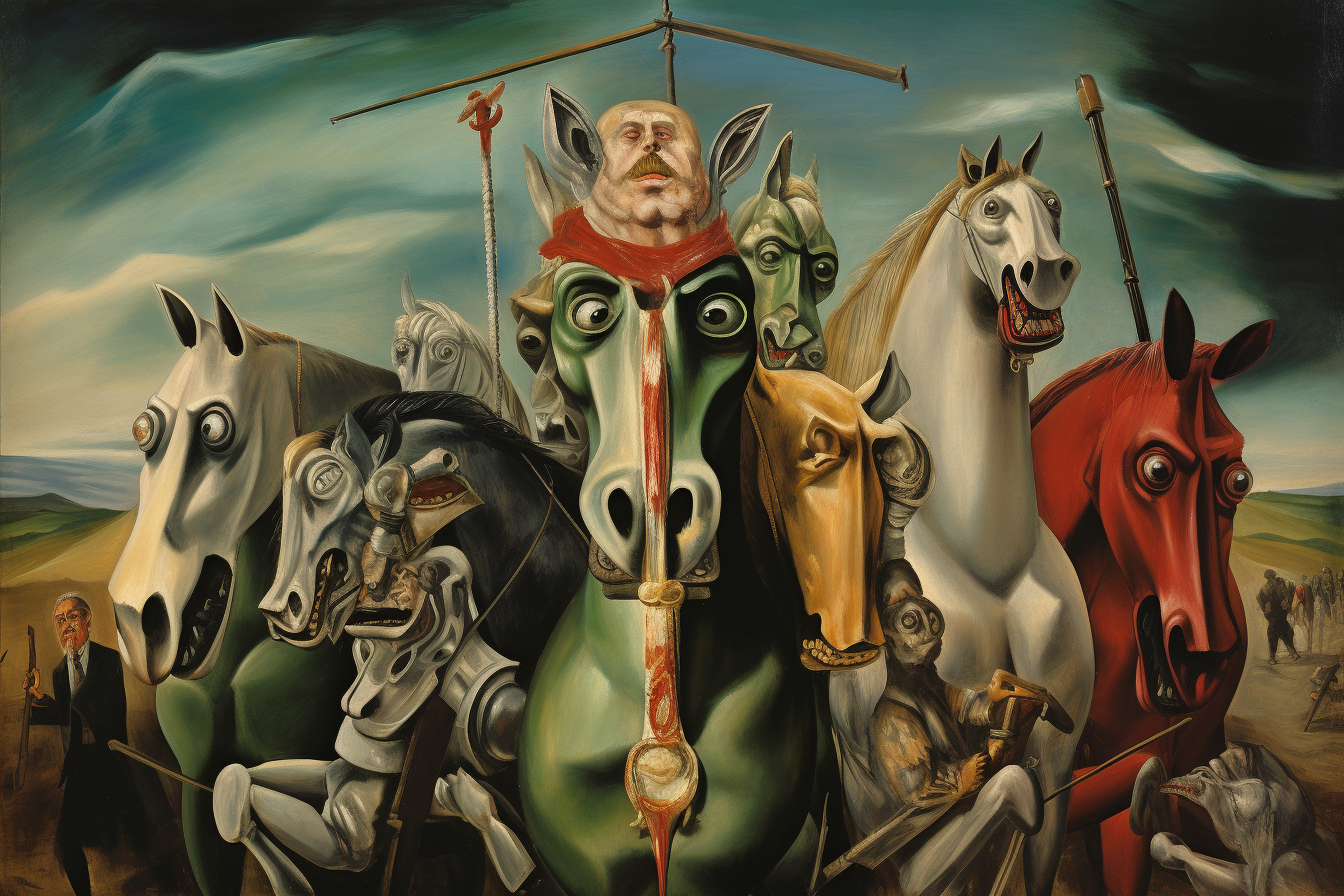 Powerful depiction of Calvary by Otto Dix