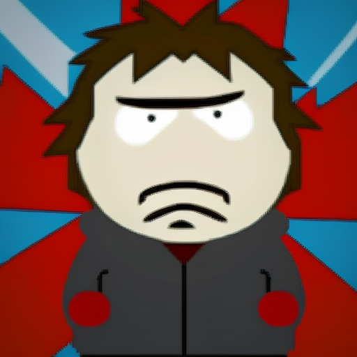 Canadian vampire in Southpark style  ??