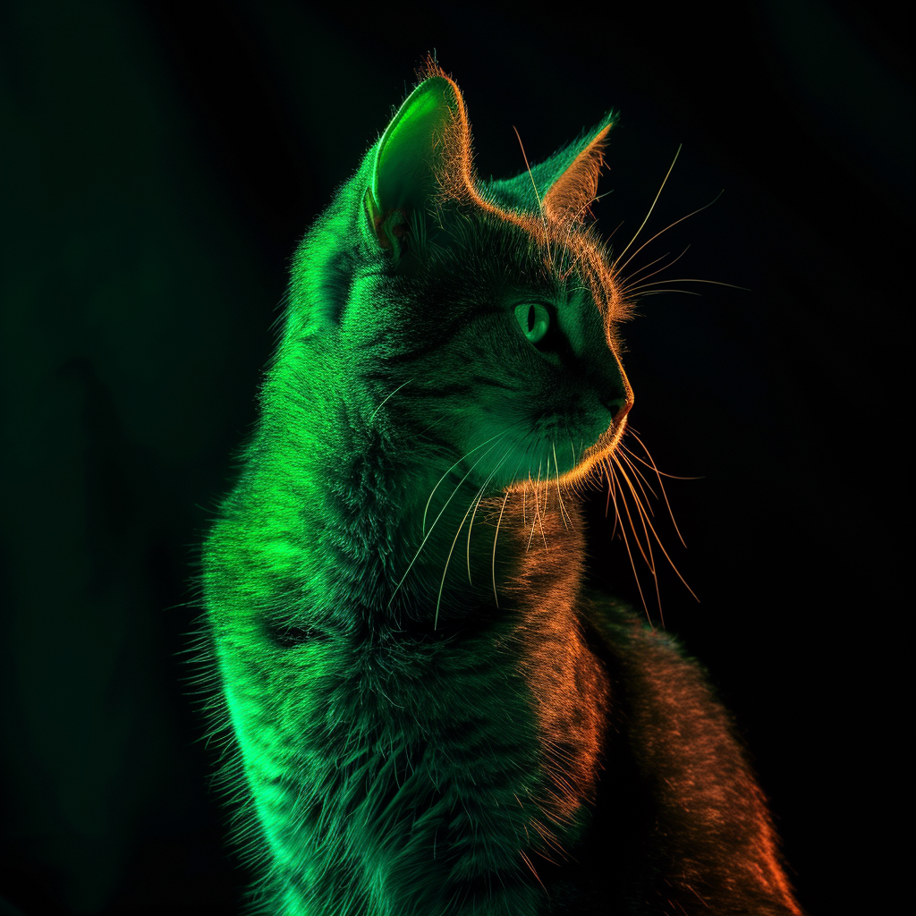 Uranium Cat with Soft Focus