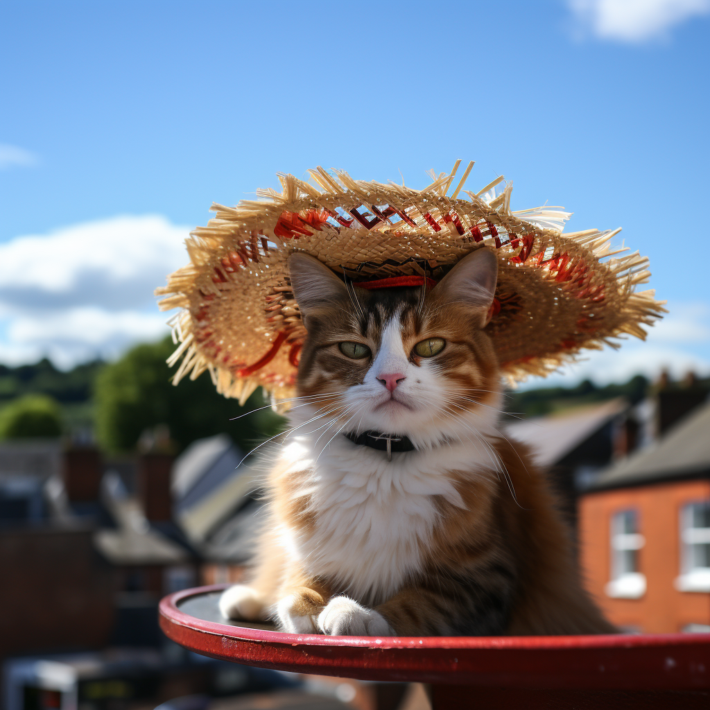 Cat on Hot Tin Roof Exeter Sombrero