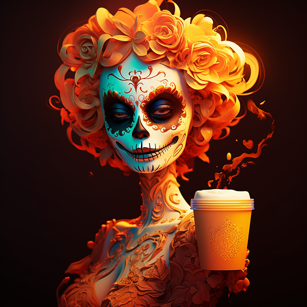 Catrina enjoying a coffee  ?☕️