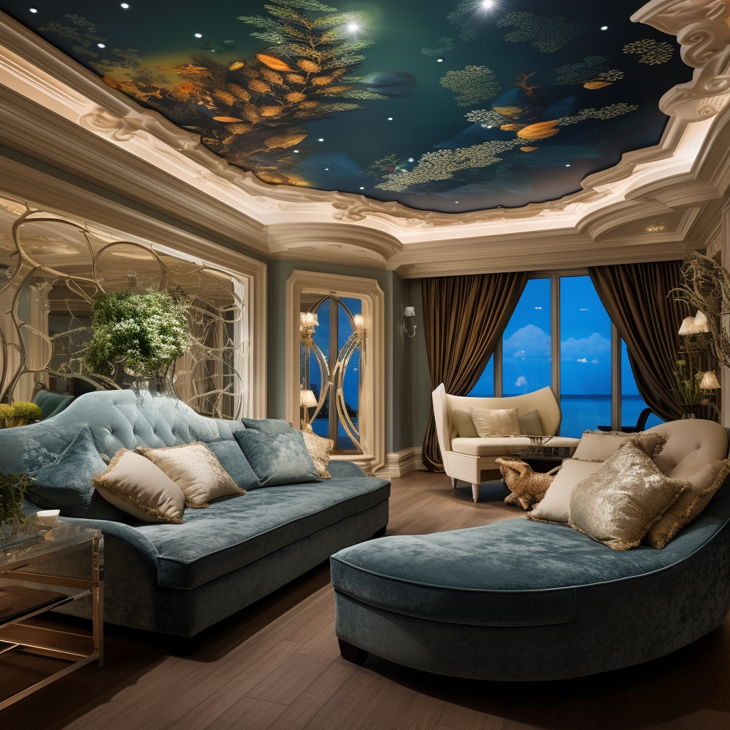 Relaxing Ceiling Design