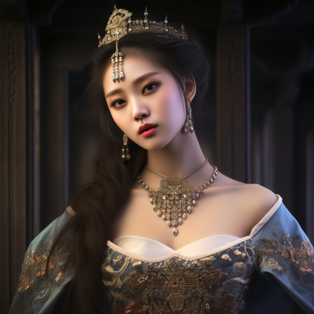 China, beautiful queen, Pekin, top model