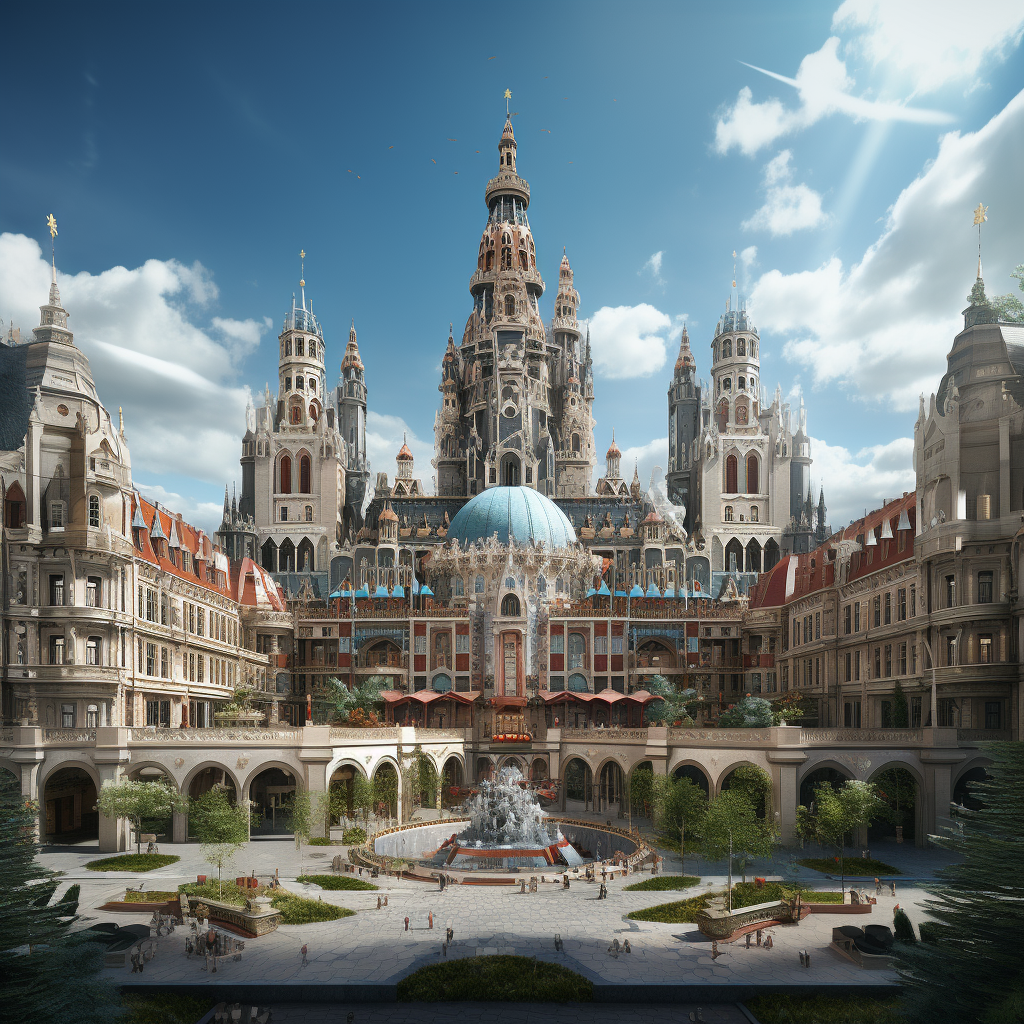 Germania city building designs