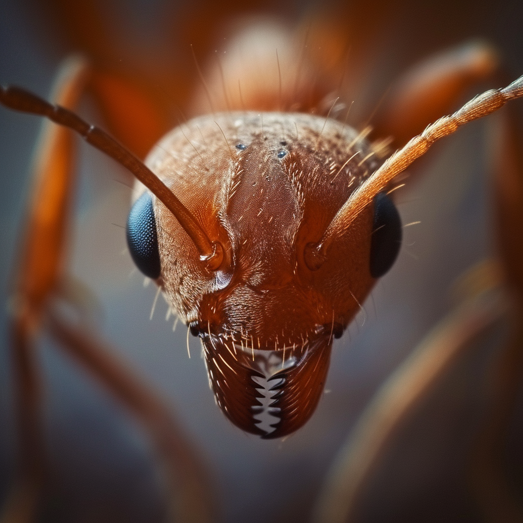 Closeup ant photo