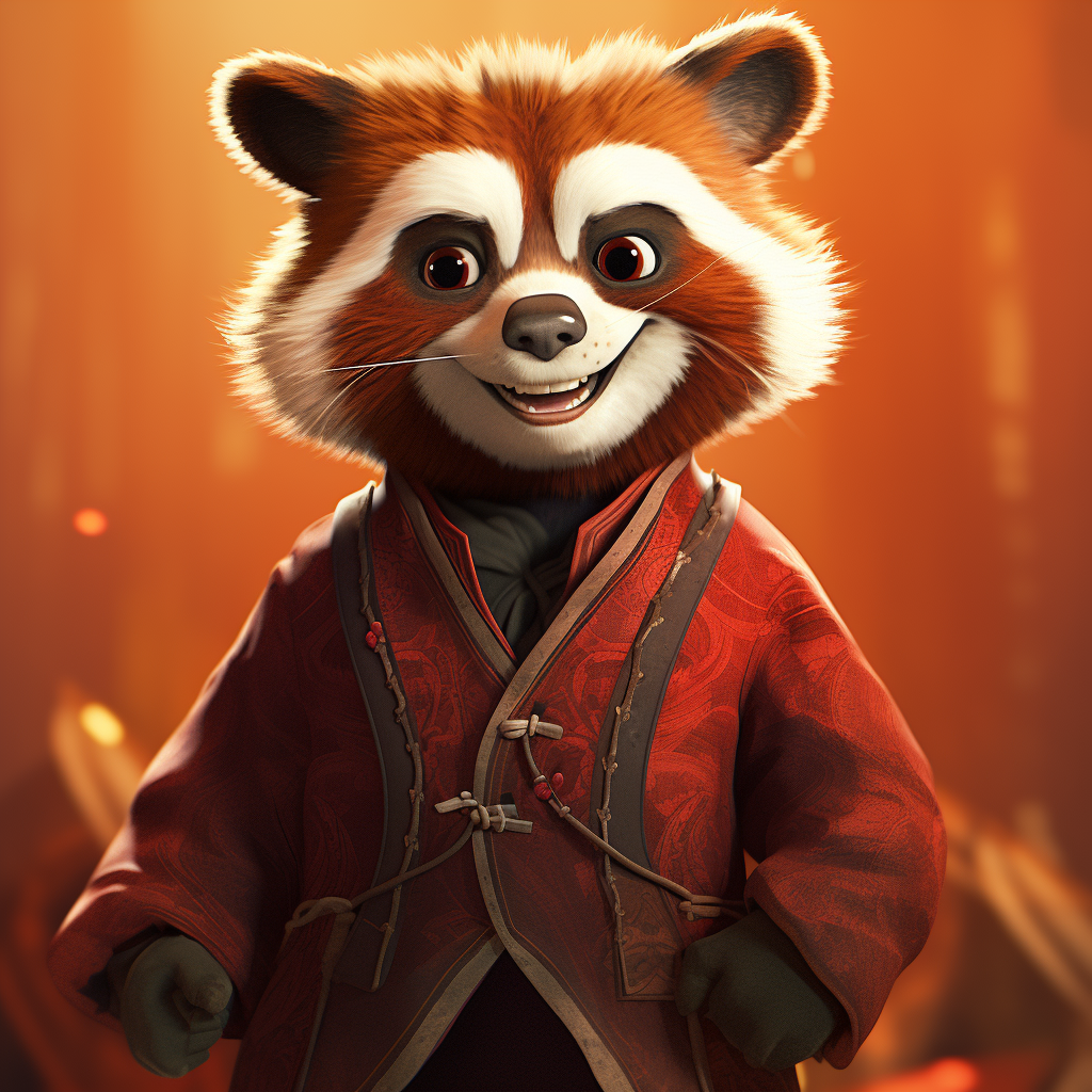 Cochise Dai, the brave red panda