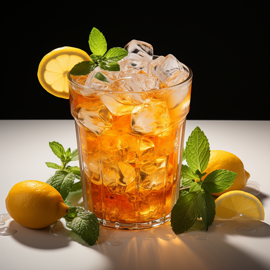 Refreshing Aperol Spritz Cocktail on White Background