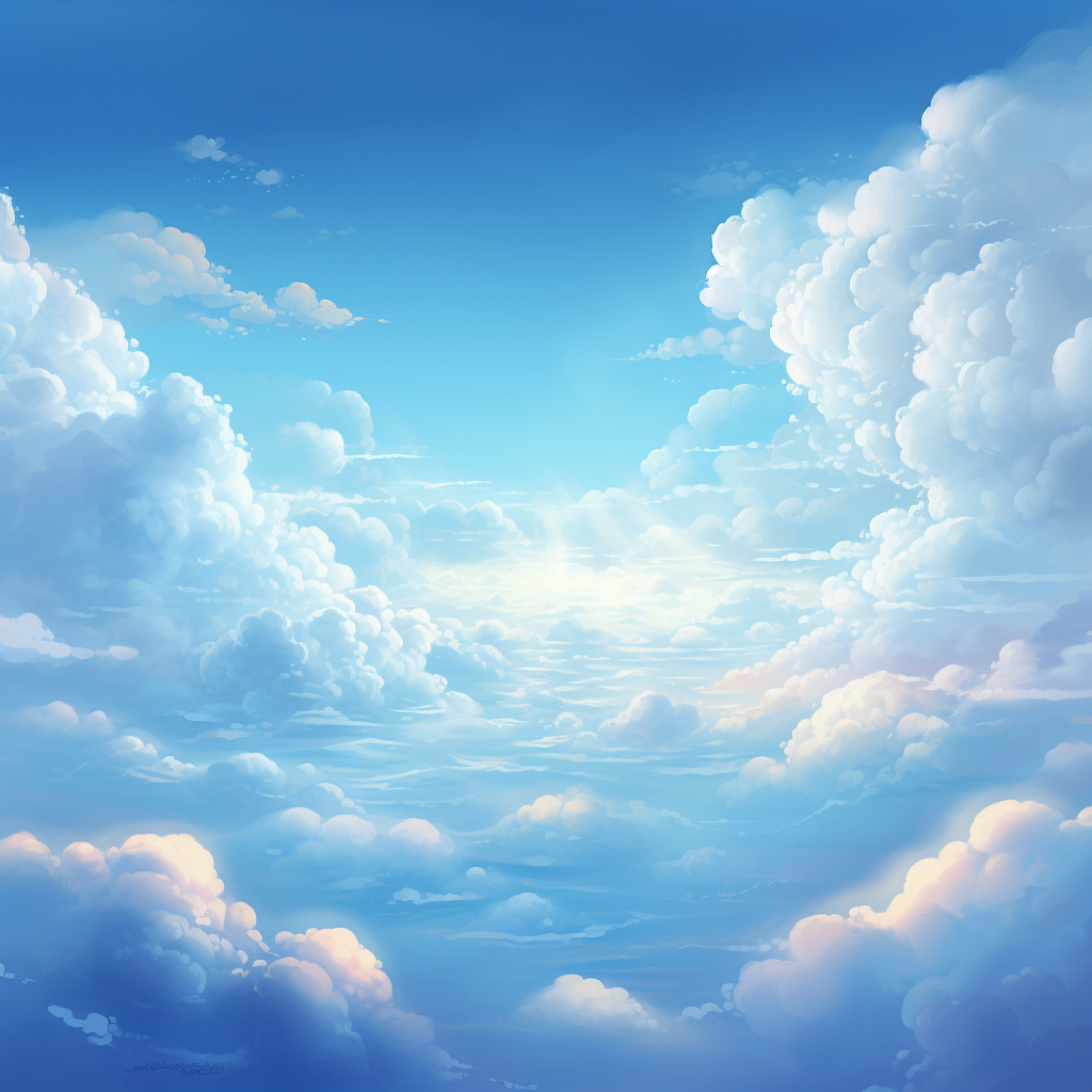 Comfortable cloud background