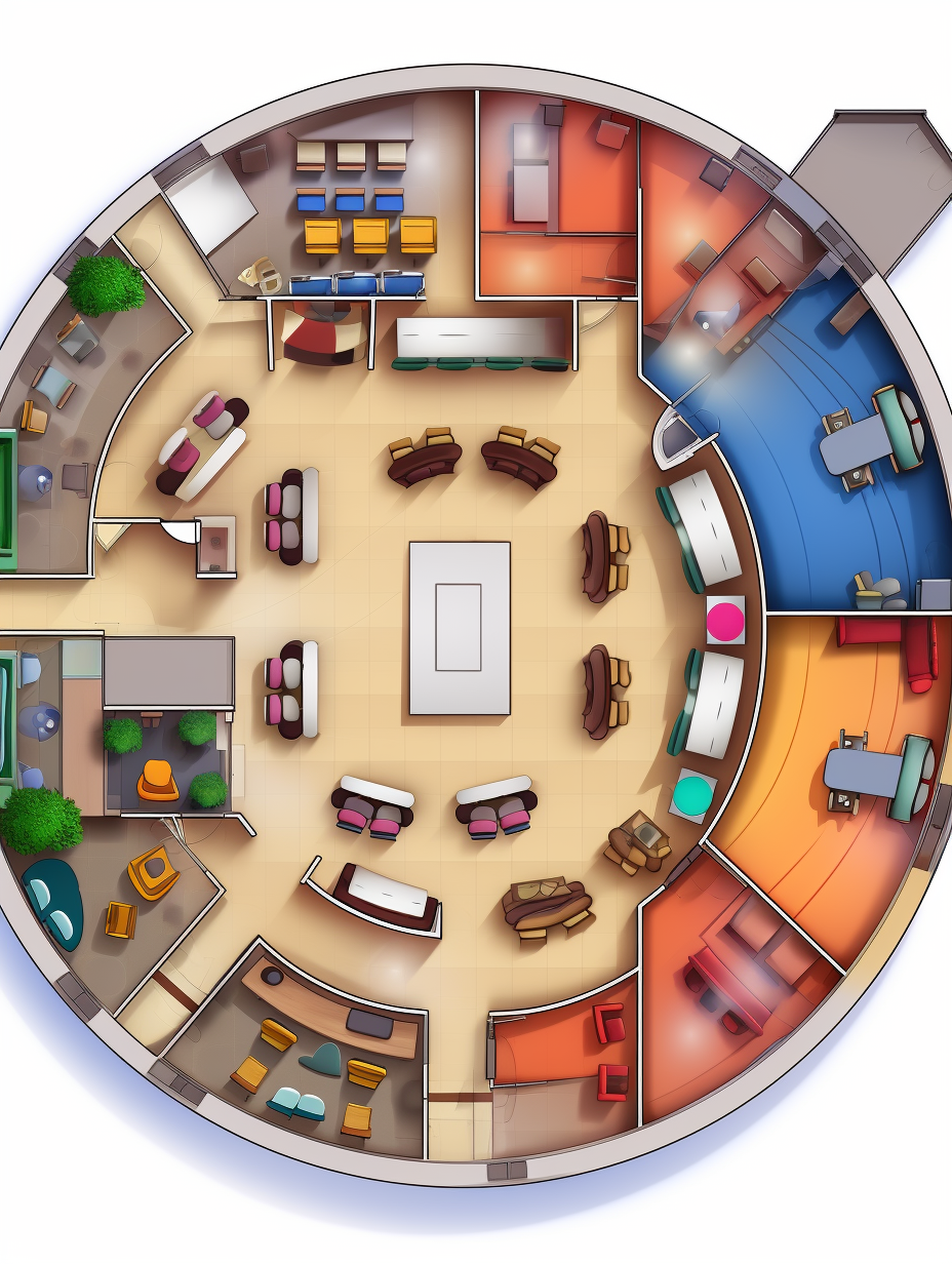 Commercial Company Office Floor Plan