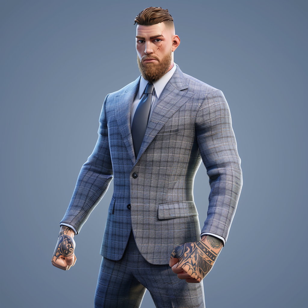 Conor McGregor Fortnite Skin Suit