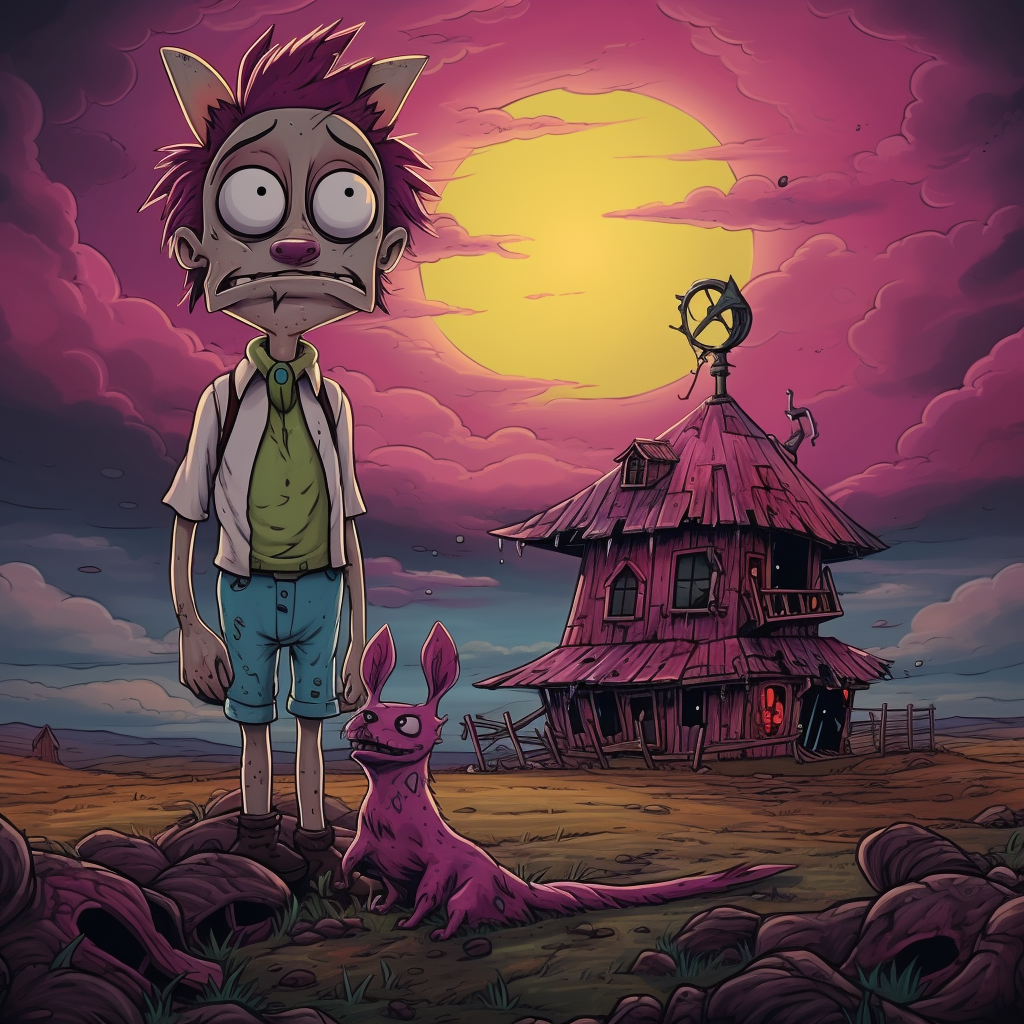 Courage the Cowardly Dog Anime Version