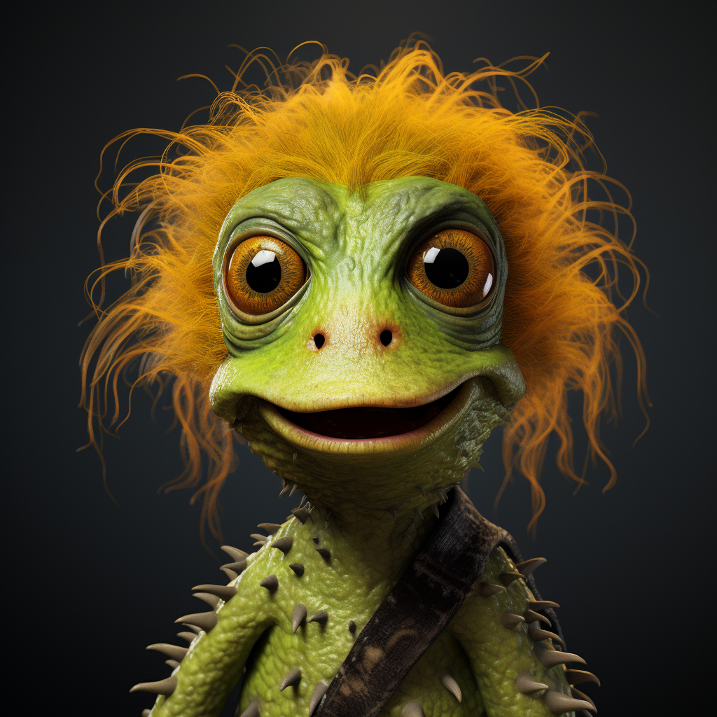 Adorable Jim Henson creature character