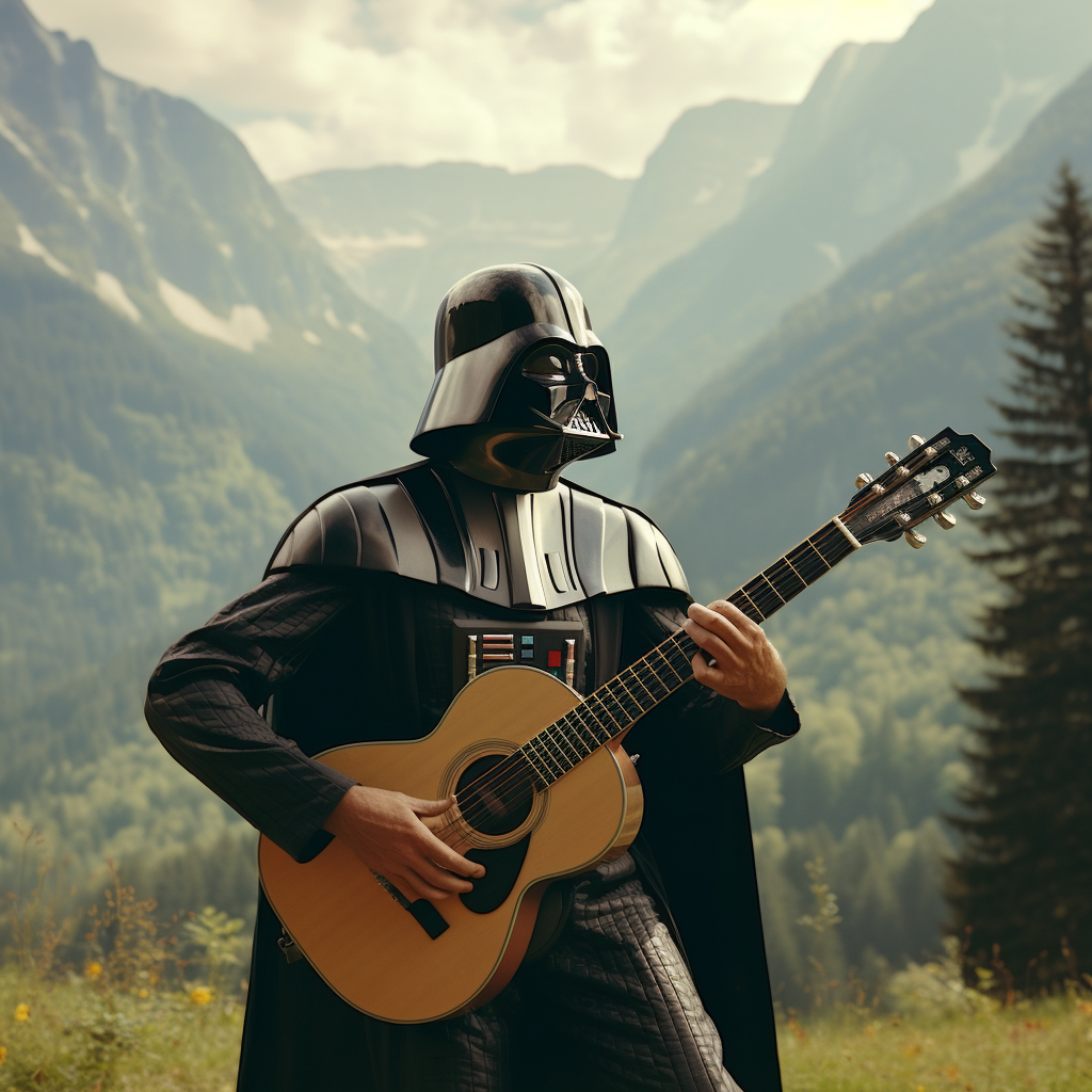 Darth Vader in The Sound Of Music