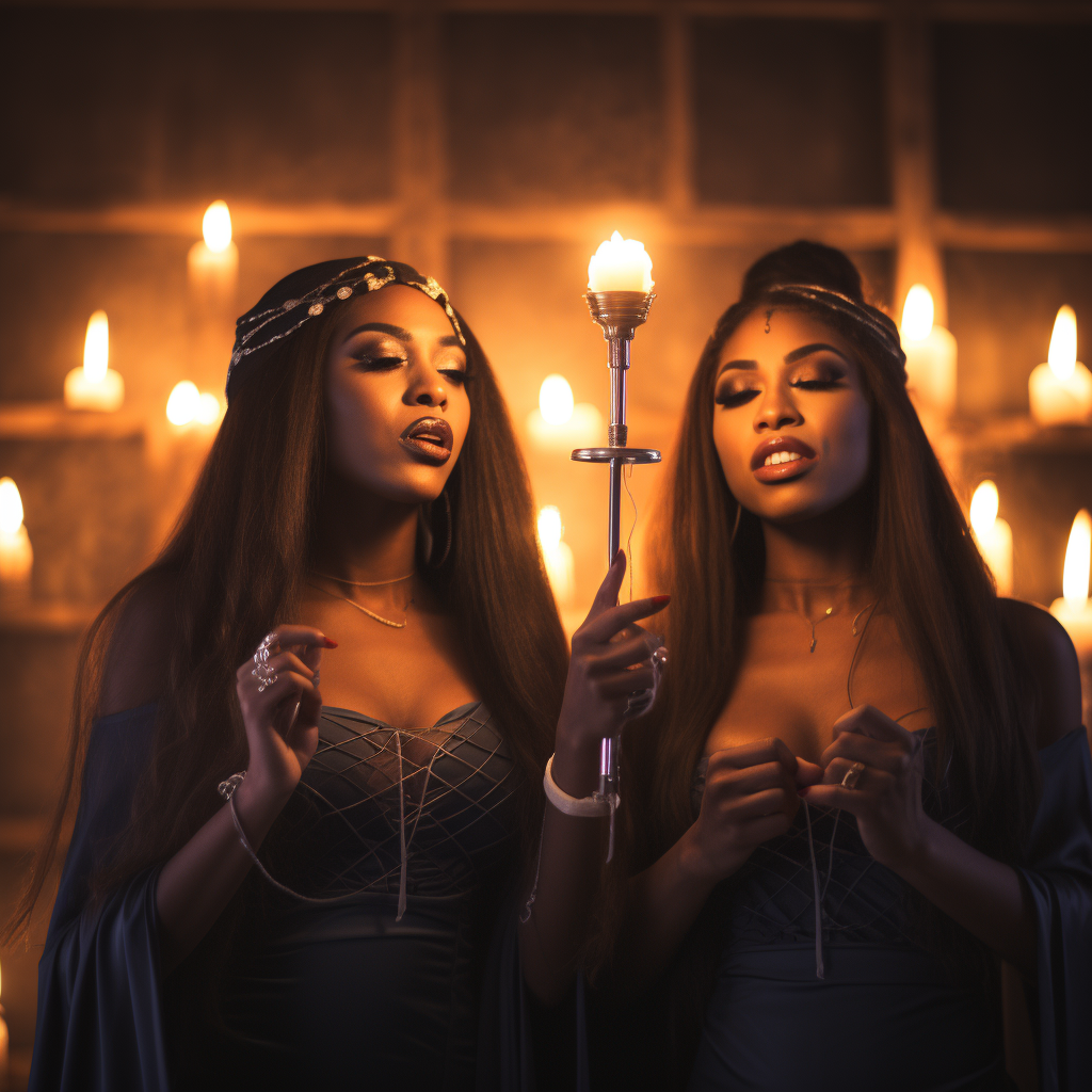 Destiny's Child Witches Singing Powerfully