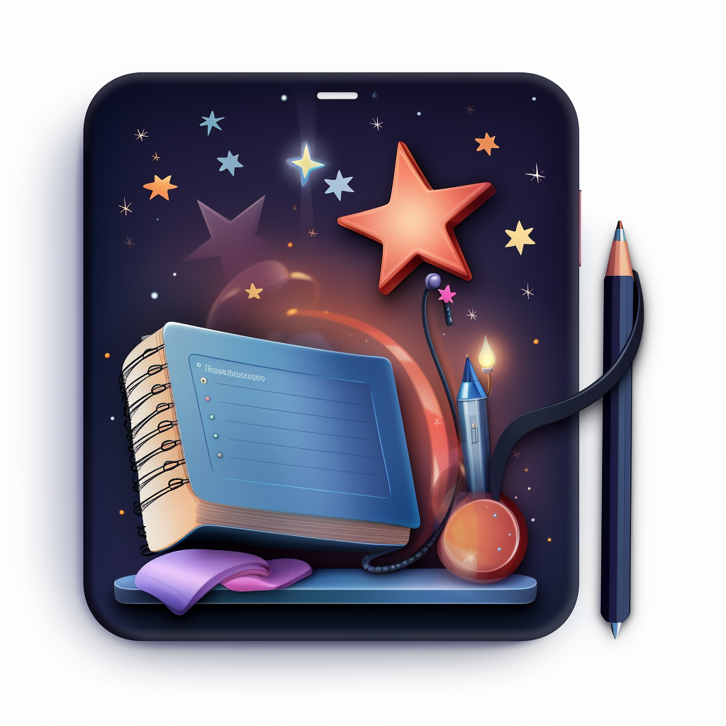 App icon featuring diary and gift