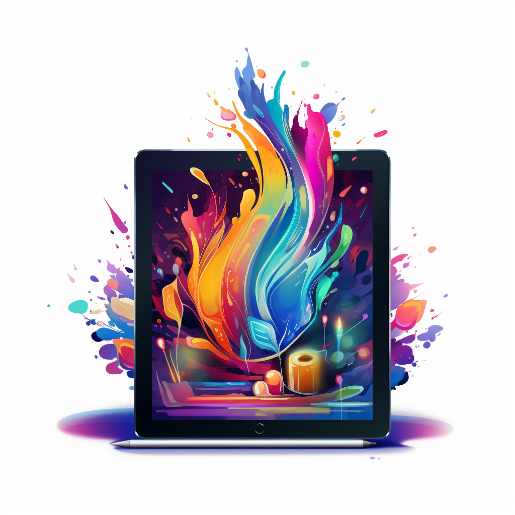 Digital Artist Logo with Stylus