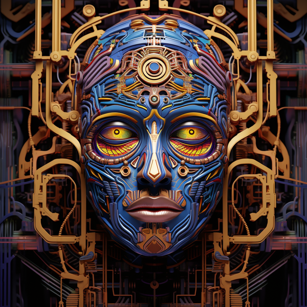 DMT Robot Face Image