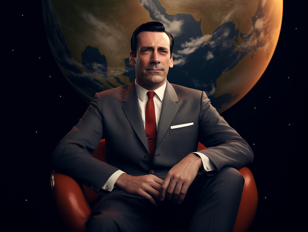 Don Draper in outer space