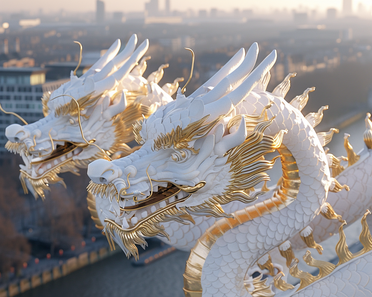 dragons invade London Chinese New Year