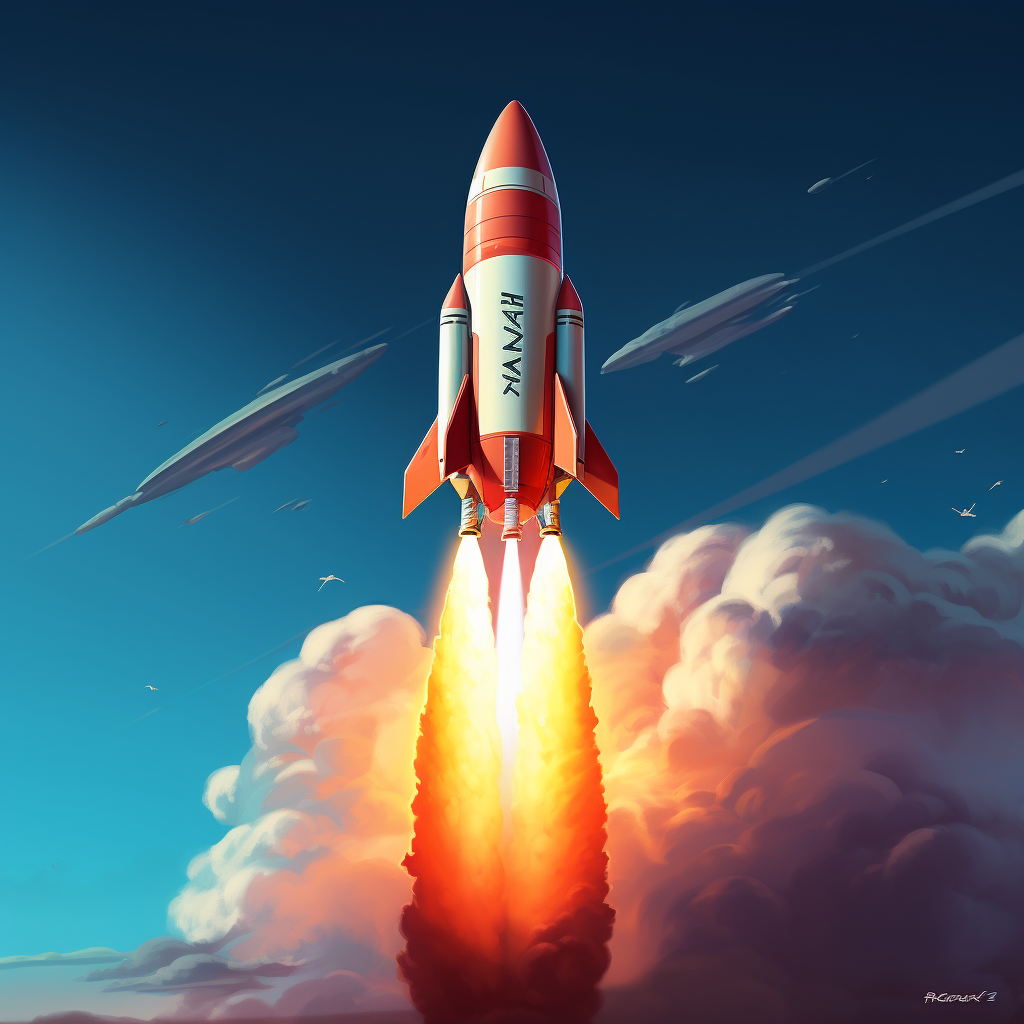 Earnie the Earnings Rocket helping you soar to income