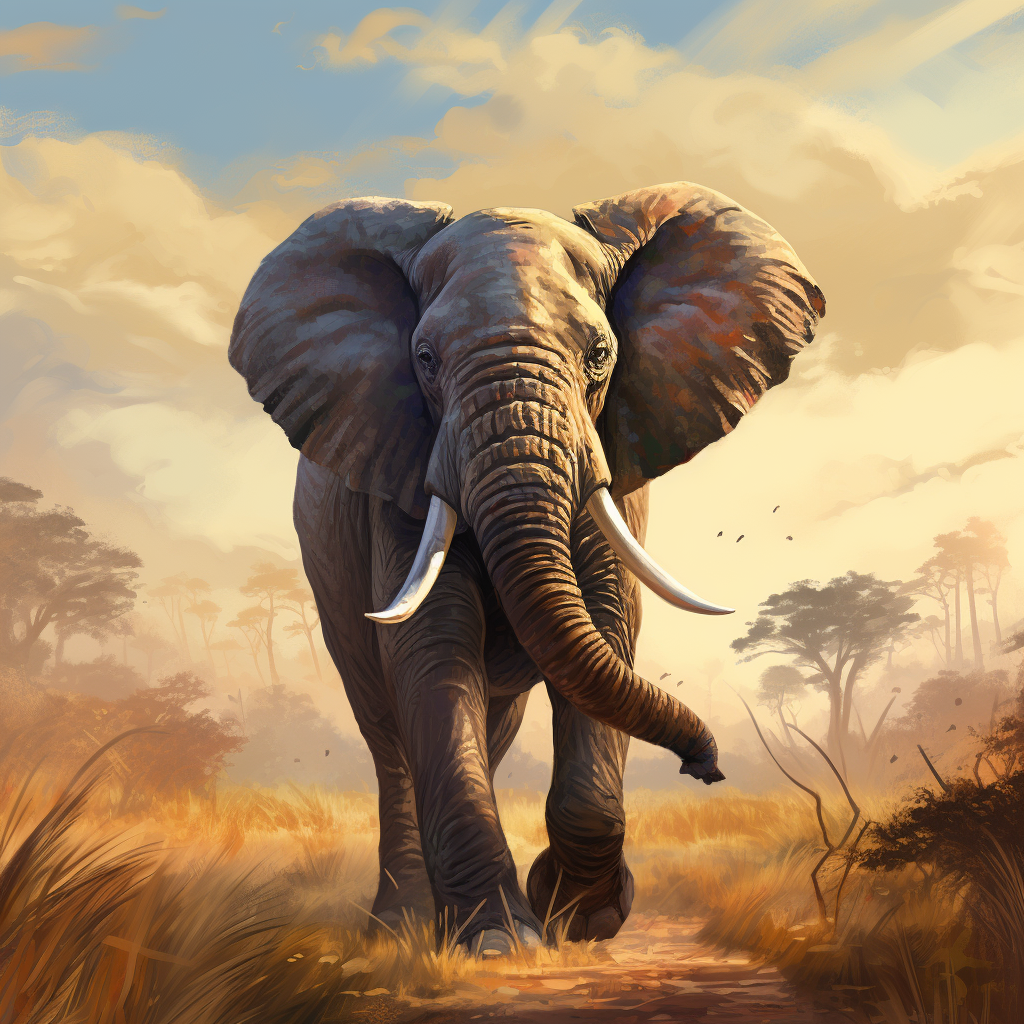 Elephant in PF2E Style