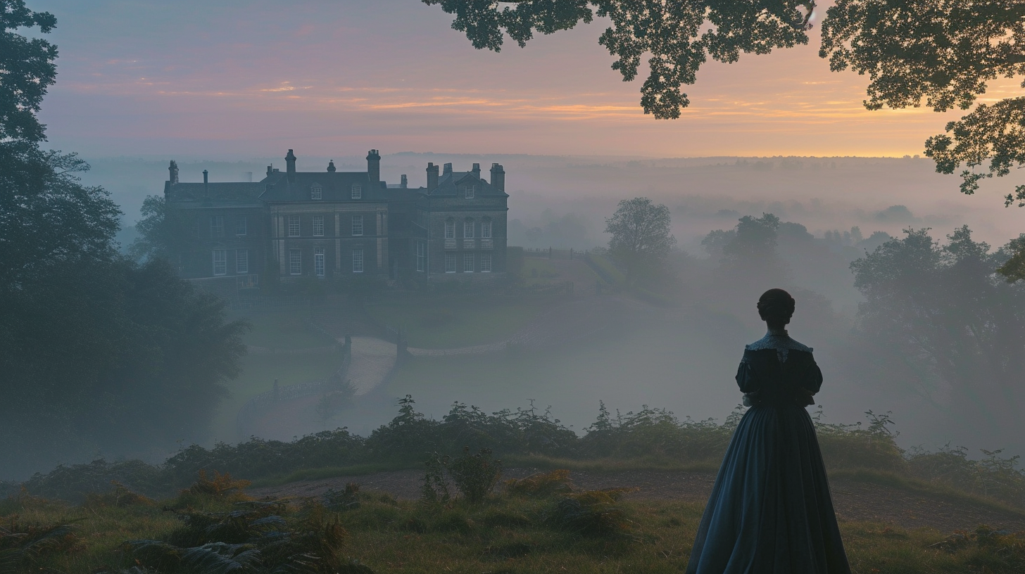 Emma Chapter 6 Film Still - Panoramic Dawn View